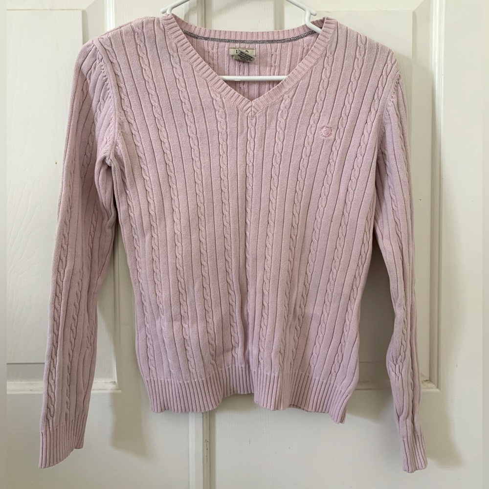 IZOD Pink Long Sleeve Sweater